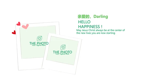 绿色时尚瑜伽运动动态PPT