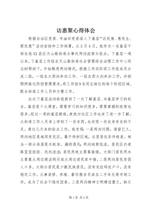 访惠聚心得体会 (5).docx