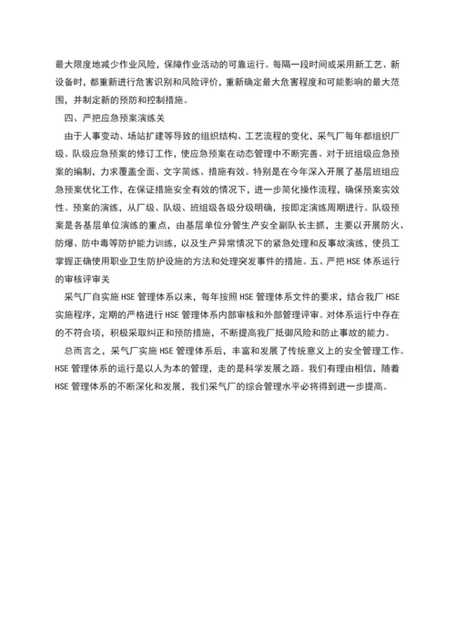 把好“五关”建立HSE管理长效机制.docx