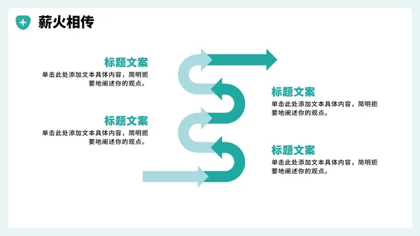 绿色扁平卡通插画风医护人员中国医师节科普PPT模板