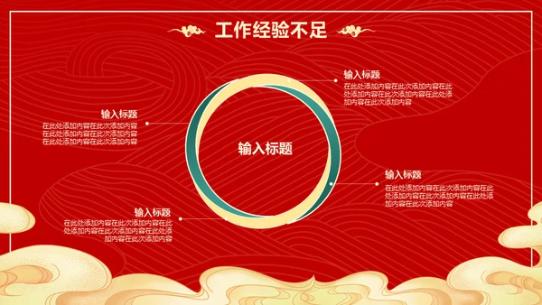 国潮风虎年春节计划总结通用PPT模板