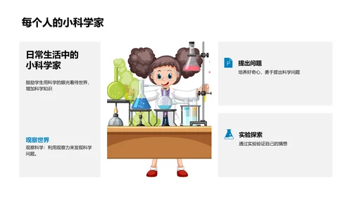 科普讲座之科学家PPT模板