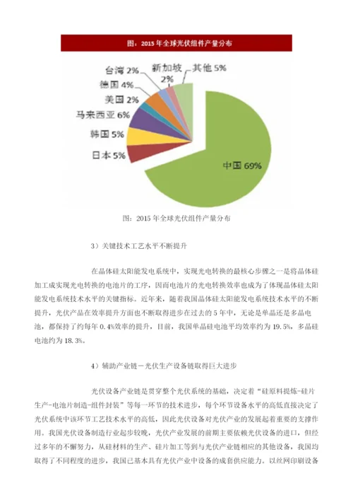 国内外光伏行业发展历程、现状及趋势分析.docx