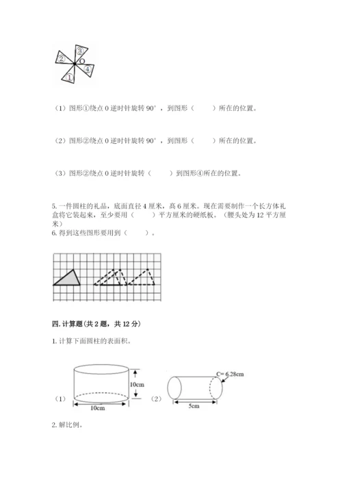 北师大版六年级下册数学期末测试卷【考点提分】.docx