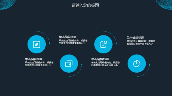 全球互联网络大数据云计算电子商务通用PPT模板