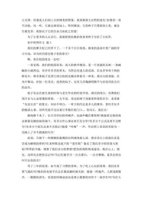初中状物作文锦集10篇.docx