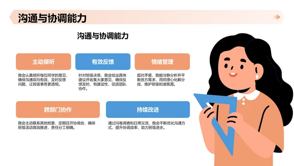 班长竞选演讲PPT模板