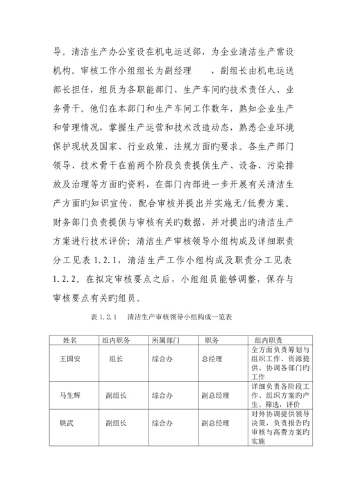 肉类加工有限公司清洁生产报告审核验收报告.docx