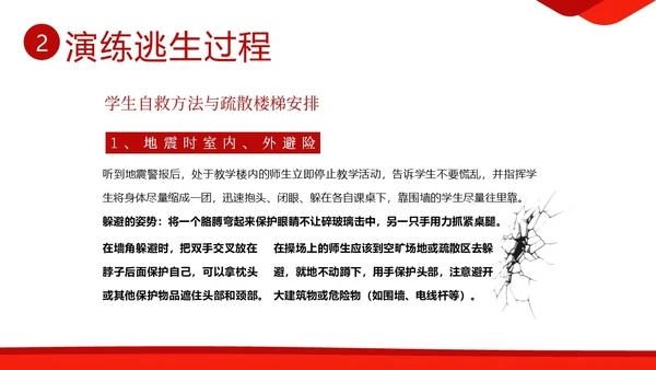 防震减灾5月12日全国防灾减灾日学校防灾防震演练PPT课件