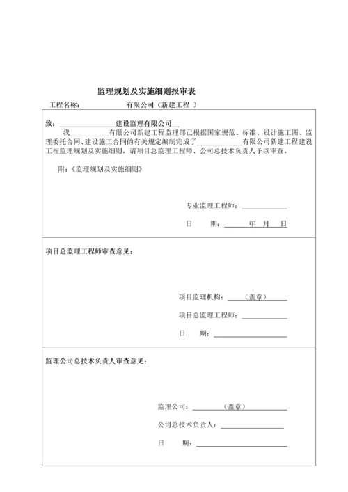 钢结构工业厂房监理规划.docx