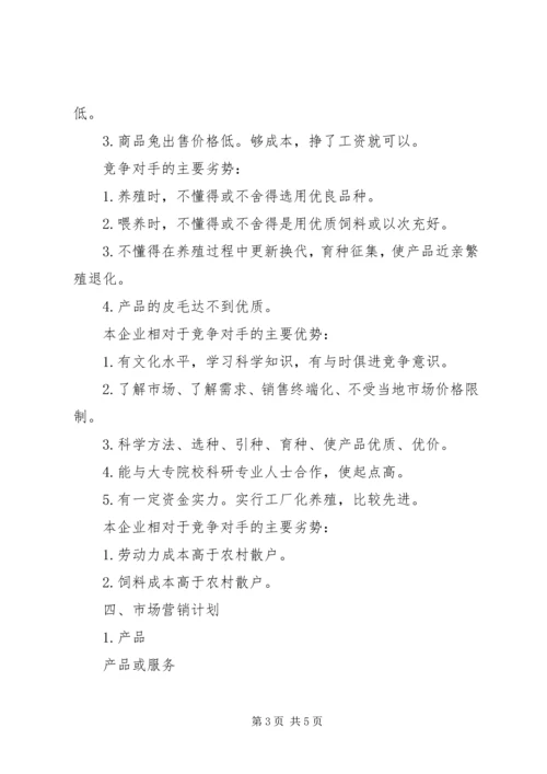 獭兔养殖创业计划书.docx