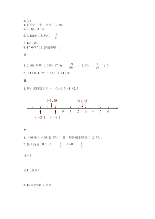 济南市外国语学校小升初数学试卷【实用】.docx