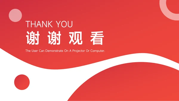 红色欧美简约领导力培训PPT模板
