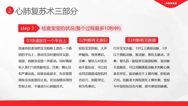 儿童心肺复苏急救培训儿童急救护理培训PPT课件