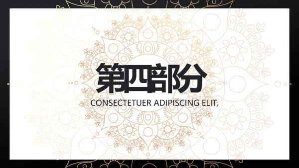 黑金高端大气金融产品介绍动态PPT模板