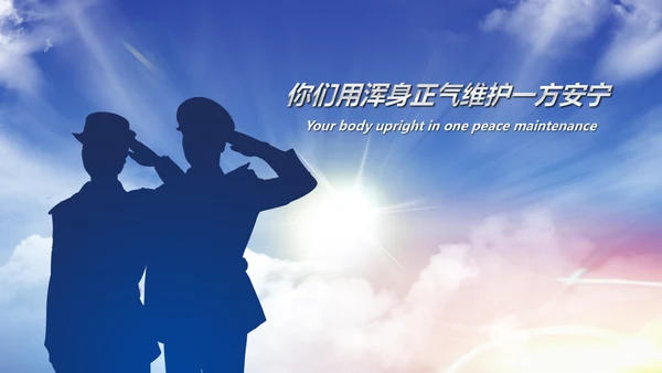 庄严大气公安警察工作总结PPT模板