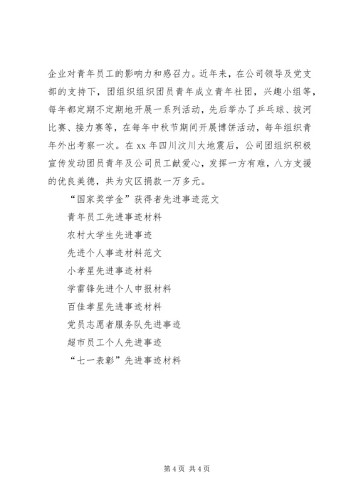 先进“两新”基层团组织事迹材料 (2).docx