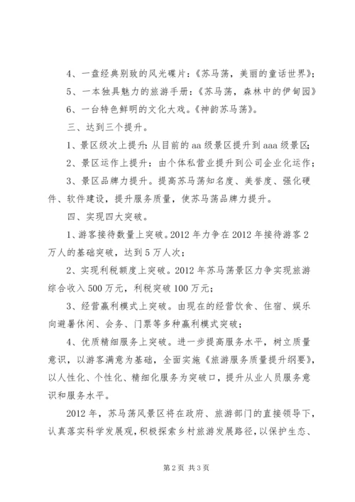 旅游风景区工作计划 (3).docx