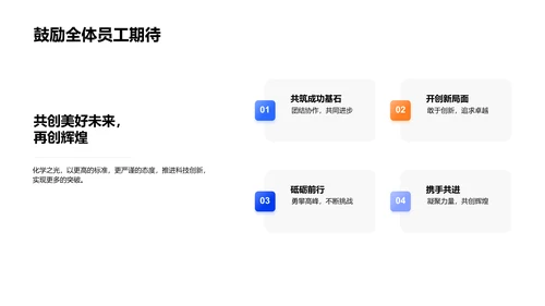 化学部门半年工作汇报PPT模板