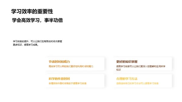 学习效率之道