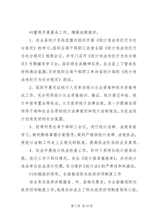 统计局工作总结及工作计划 (2).docx