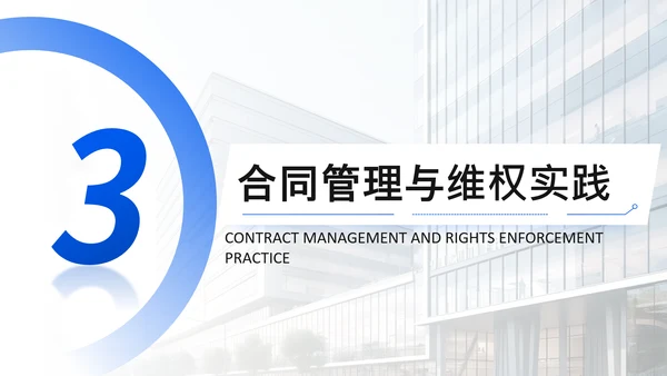 蓝色商务风企业法务合规年度述职报告PPT