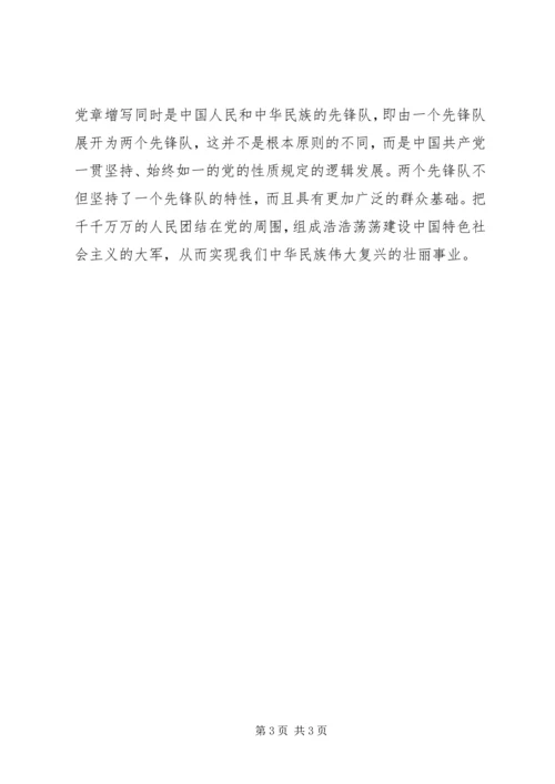 学习党章心得体会20XX年 (5).docx