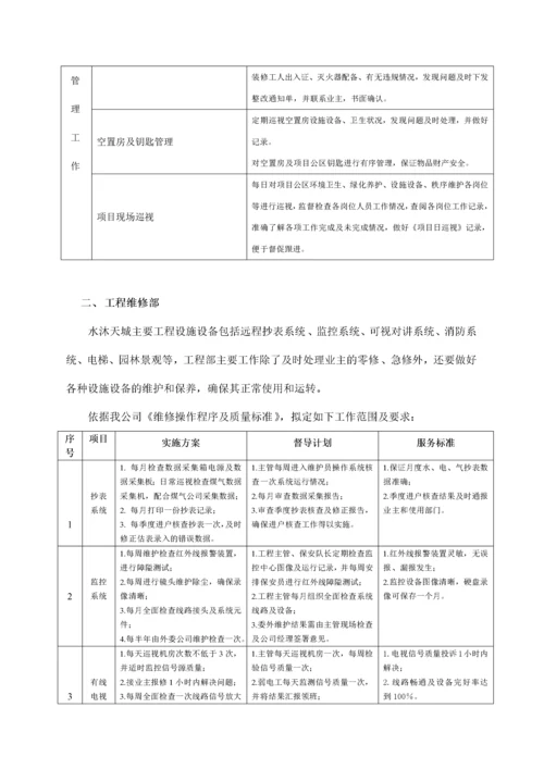 水沐天城小区物业接管方案.docx