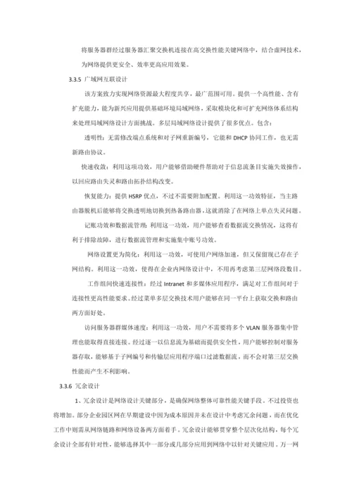 企业网络建设专业方案大型.docx