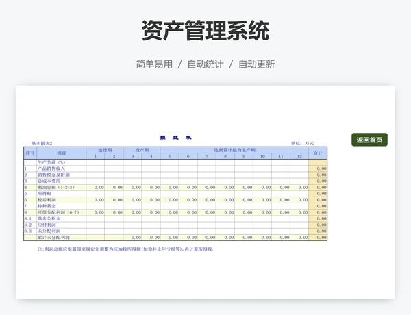 资产管理系统