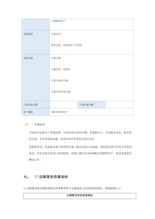 IT基础设施运维管理标准规范.docx