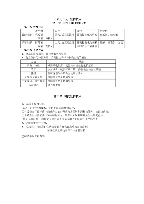 20212022学年济南版生物八年级下册知识点总结