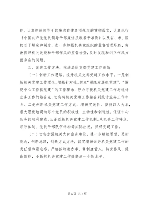 统计局队党建工作计划.docx