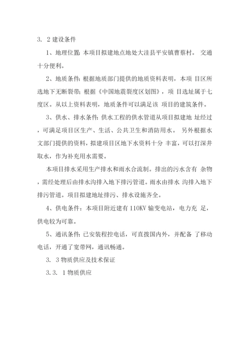 防冻冷却液、汽车用玻璃水、汽车清洗剂生产建设项目可行性研究报告.docx