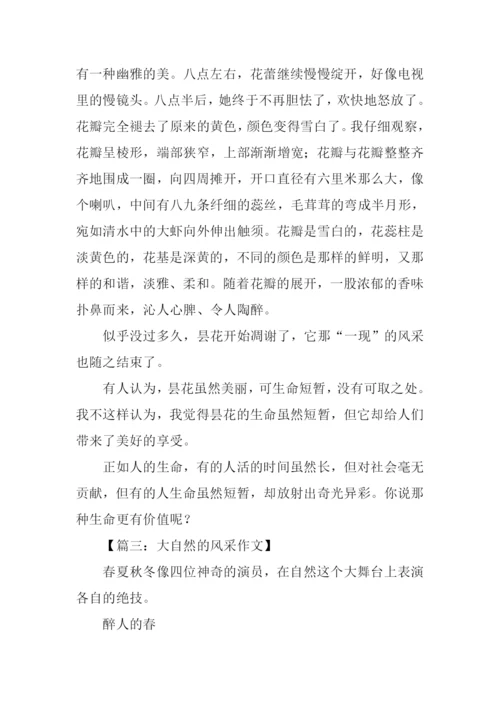 风采作文600字0.docx