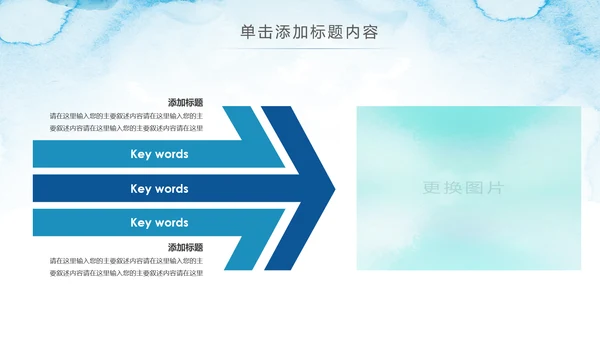2019越青春不言弃五四青年共青团工作汇报PPT模板
