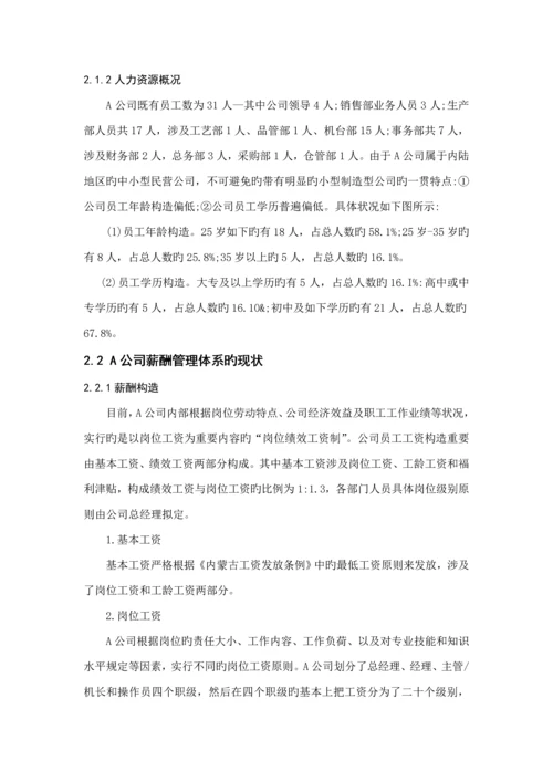 公司薪酬管理全新体系优化专题研究.docx