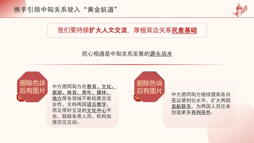 携手引领中匈关系驶入黄金航道政治学习日党课PPT