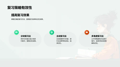 高中学习实战指南PPT模板