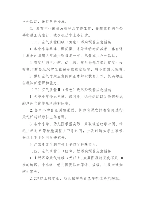 应对重污染天气应急预案.docx