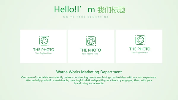 绿色清新医药销售工作总结动态PPT