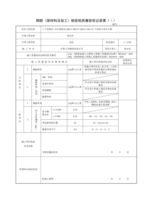 钢筋检验批质量验收记录表.docx