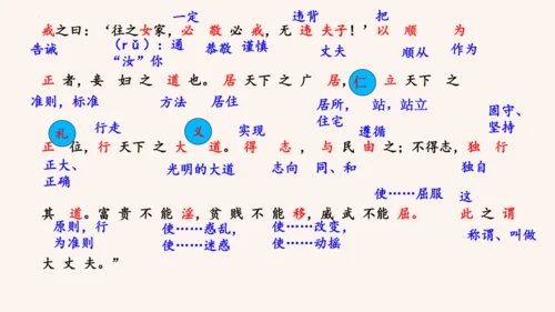 第23课《孟子三章——富贵不能淫》（课件）