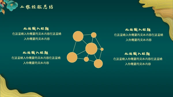 高端中式鎏金BUSINESS项目方案通用PPT模板