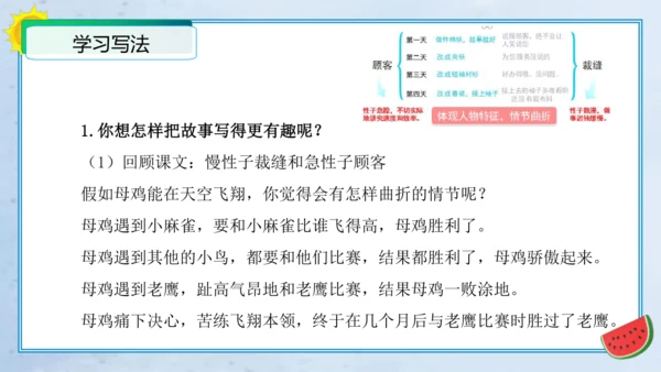 统编版三年级语文下册单元作文能力提升第八单元习作：这样想象真有趣（教学课件）