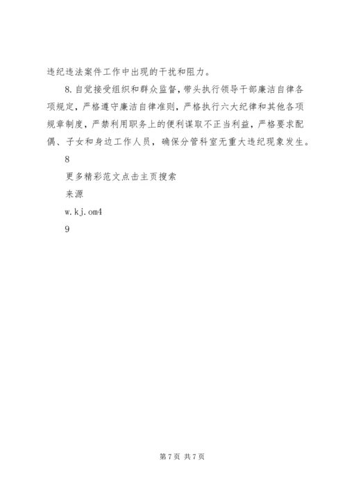 招商促进局XX年度党风廉政建设主体责任工作清单 (2).docx