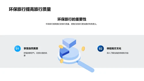 环保旅行实践讲座PPT模板