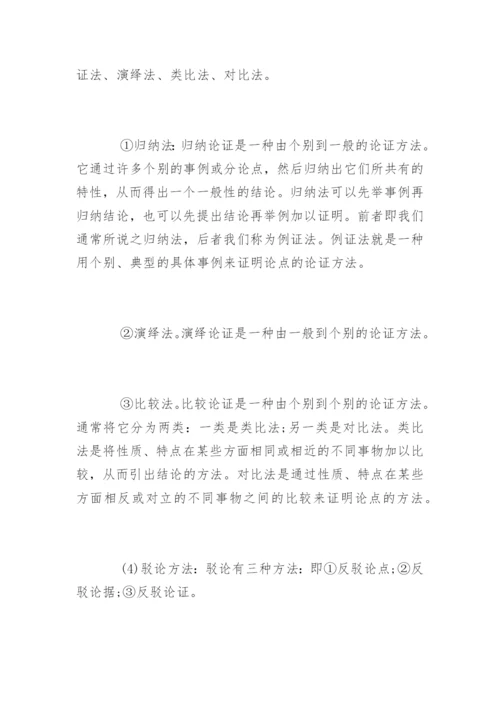 托物寓理说理形象-议论文写作方法.docx