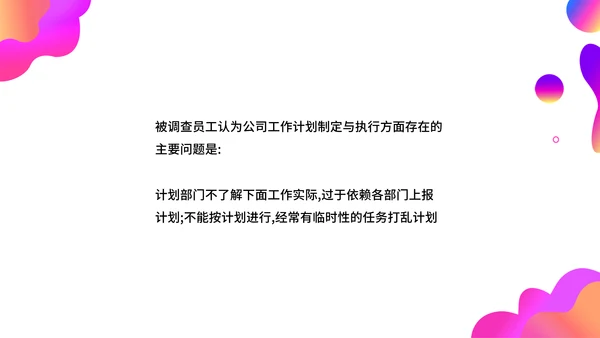 调查问卷分析报告通用PPT模板