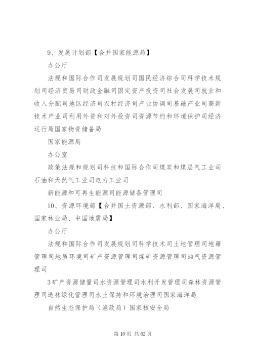 机构改革方案最新讨论稿.docx